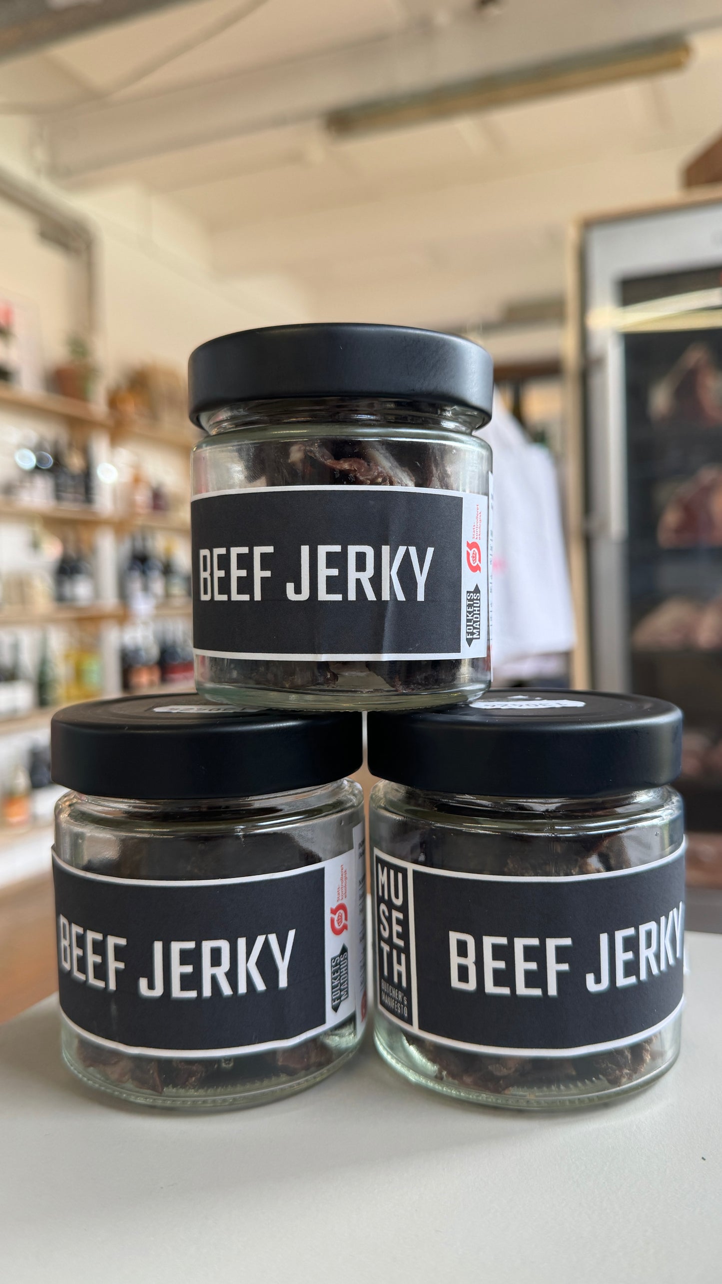 Beef Jerky - Økologisk fra Museth Butchers Manifesto